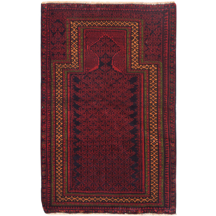 Prayer Rug 2' 8 x 4' 3 (ft) - No. AL68684 - ALRUG Rug Store