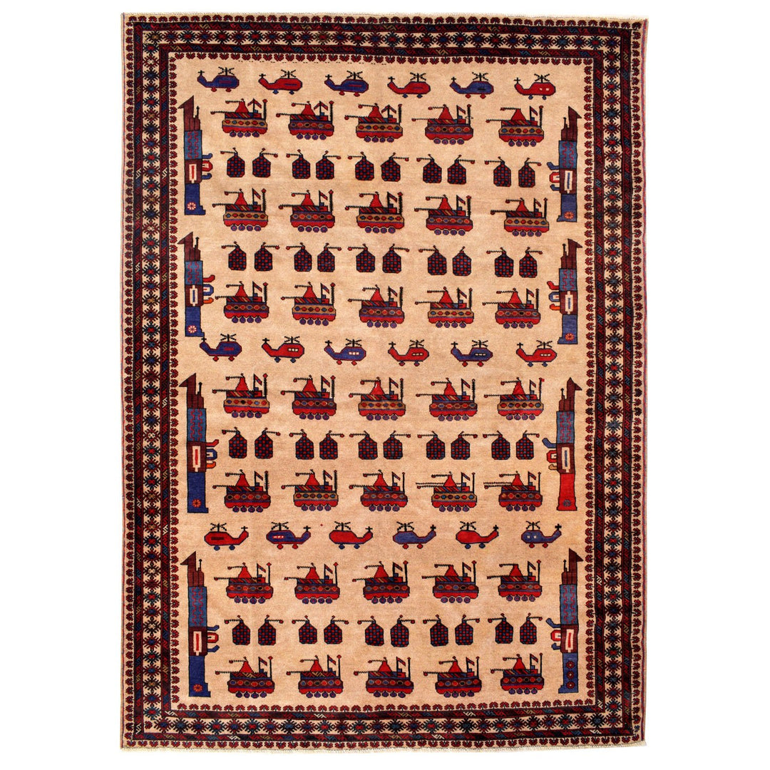 War Rug 6' 5 x 9' 1 (ft) - No. AL44631 - ALRUG Rug Store