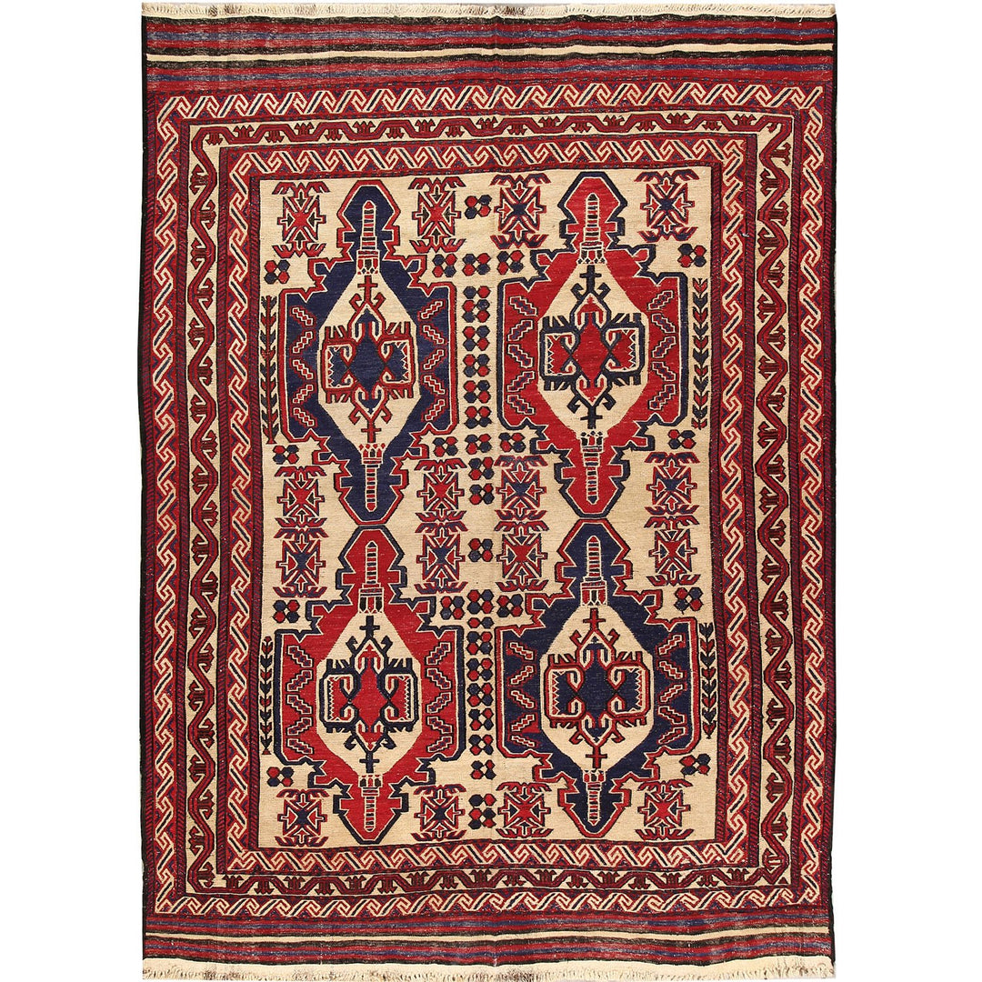 Saghari Kilim 6' 5 x 9' 1 (ft) - No. AL59725 - ALRUG Rug Store