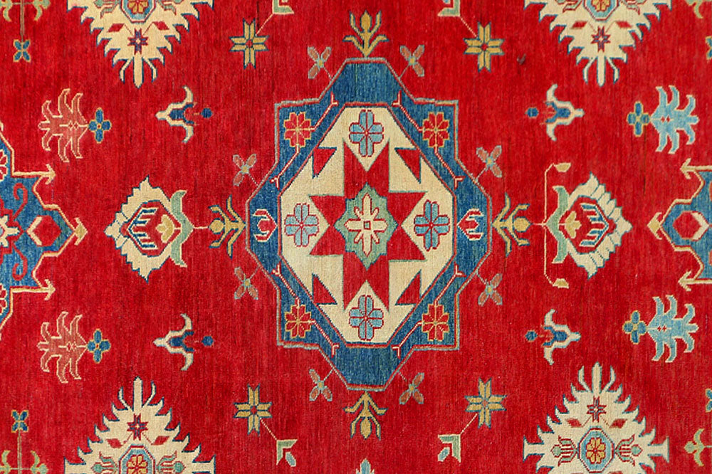Red Kazak 8' 8 x 12' 4 - No. 27145 - ALRUG Rug Store