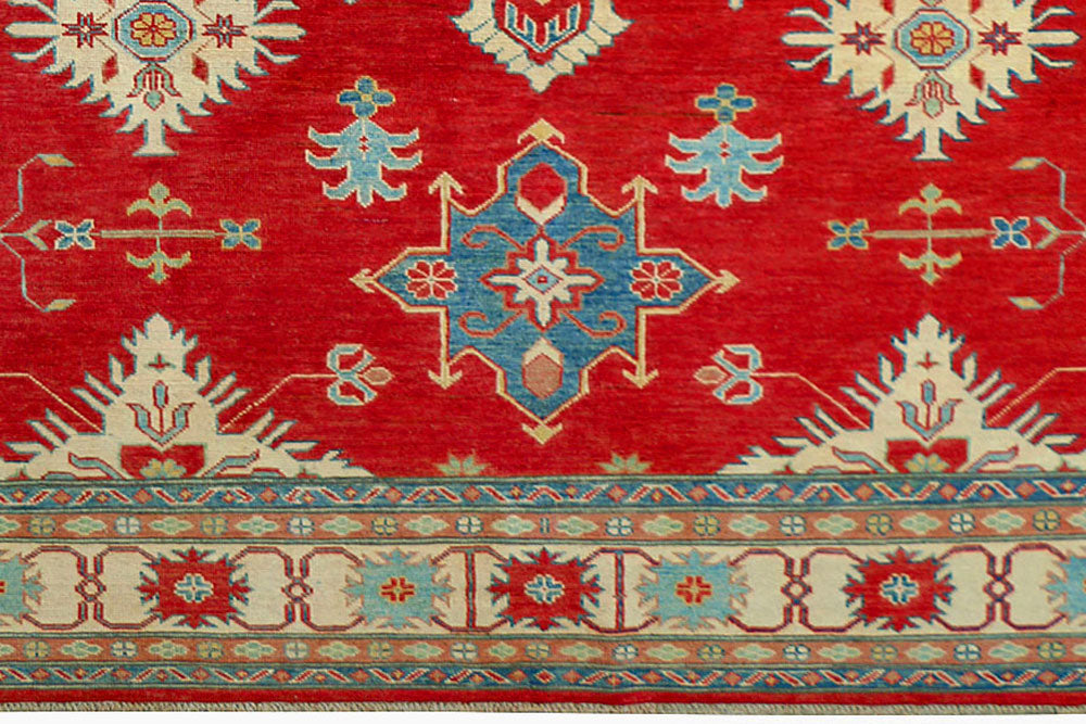 Red Kazak 8' 8 x 12' 4 - No. 27145 - ALRUG Rug Store