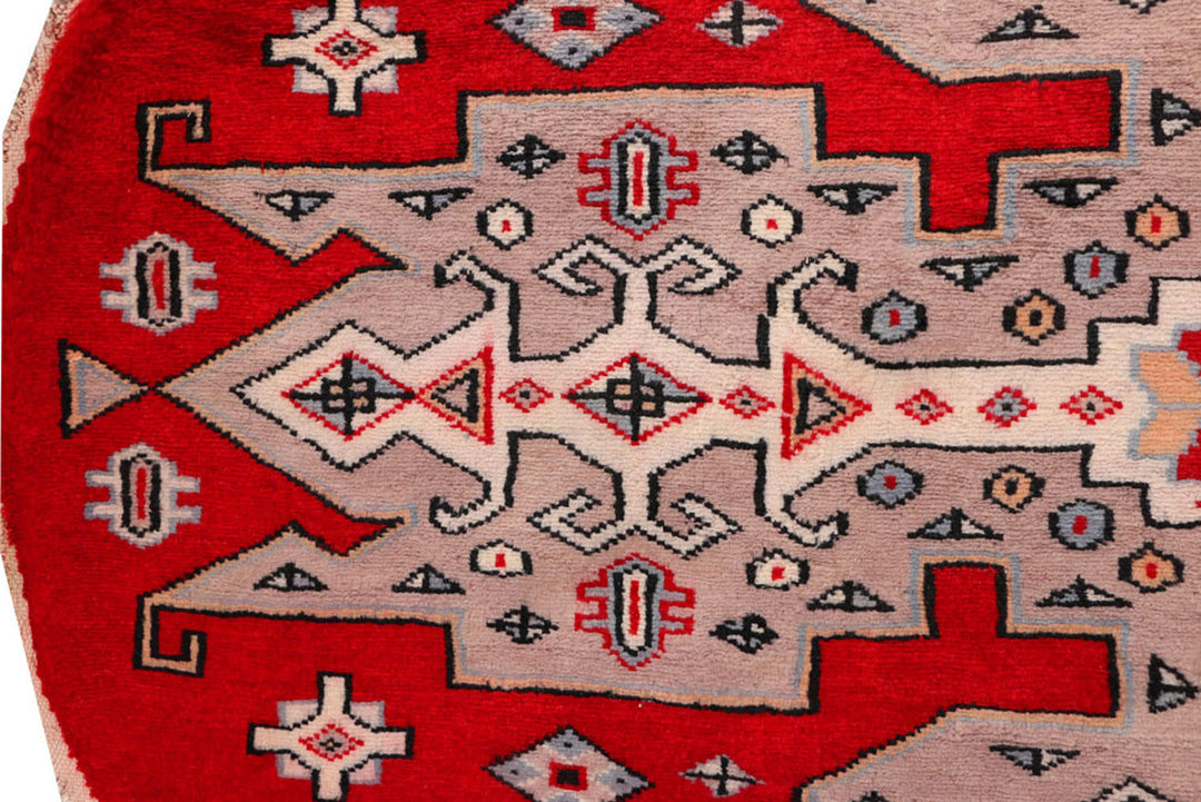 Red Caucasian 2'  2" x 3'  1" - No. QA63808