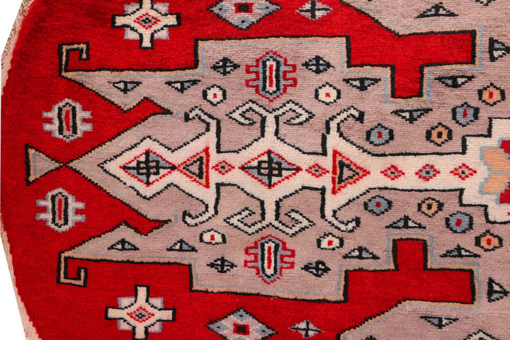 Red Caucasian 2'  2" x 3'  1" - No. QA63808