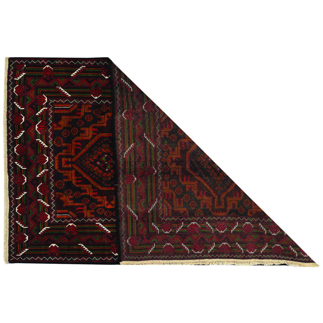 Baluchi Rug 3' 9 x 5' 9 (ft) - No. AL96501 - ALRUG Rug Store