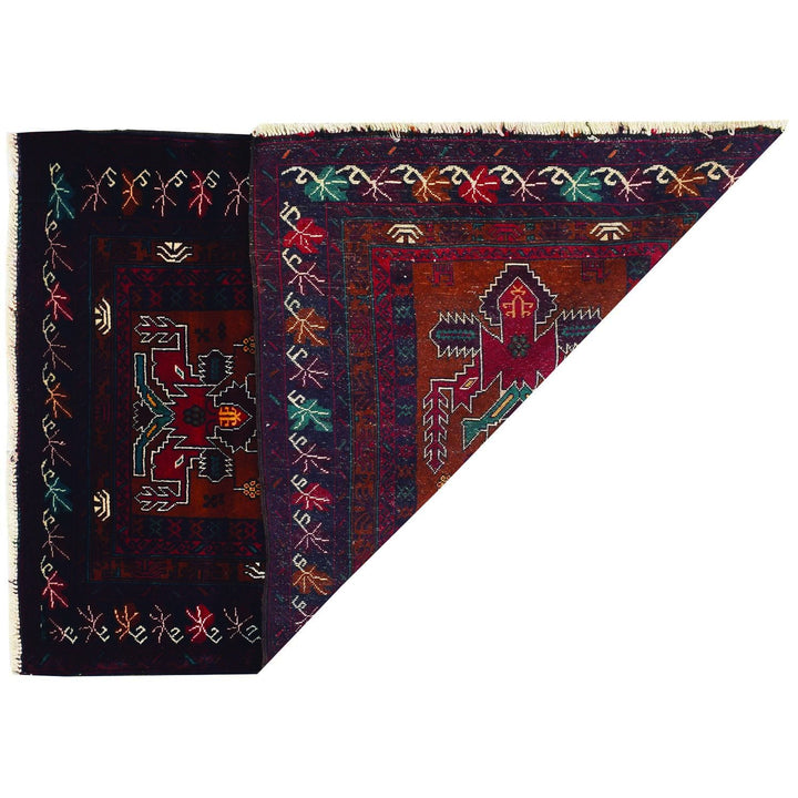 Baluchi Rug 3' 1 x 4' 5 (ft) - No. AL35035 - ALRUG Rug Store
