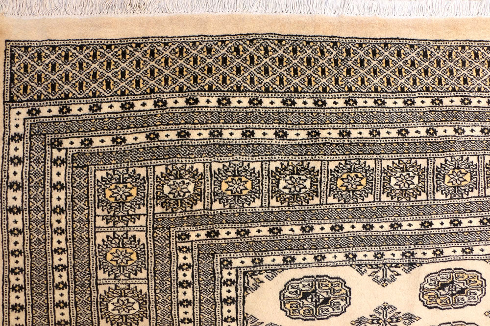 Navajo White Bokhara 8' 11 x 11' 11 - No. 29205 - ALRUG Rug Store