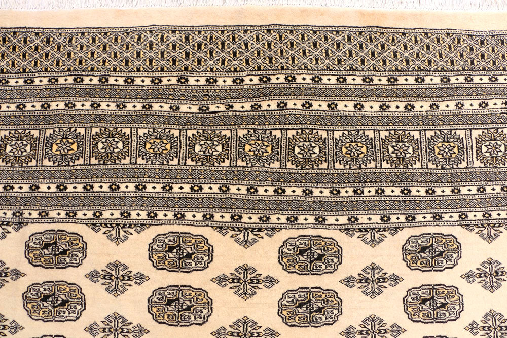 Navajo White Bokhara 8' 11 x 11' 11 - No. 29205 - ALRUG Rug Store