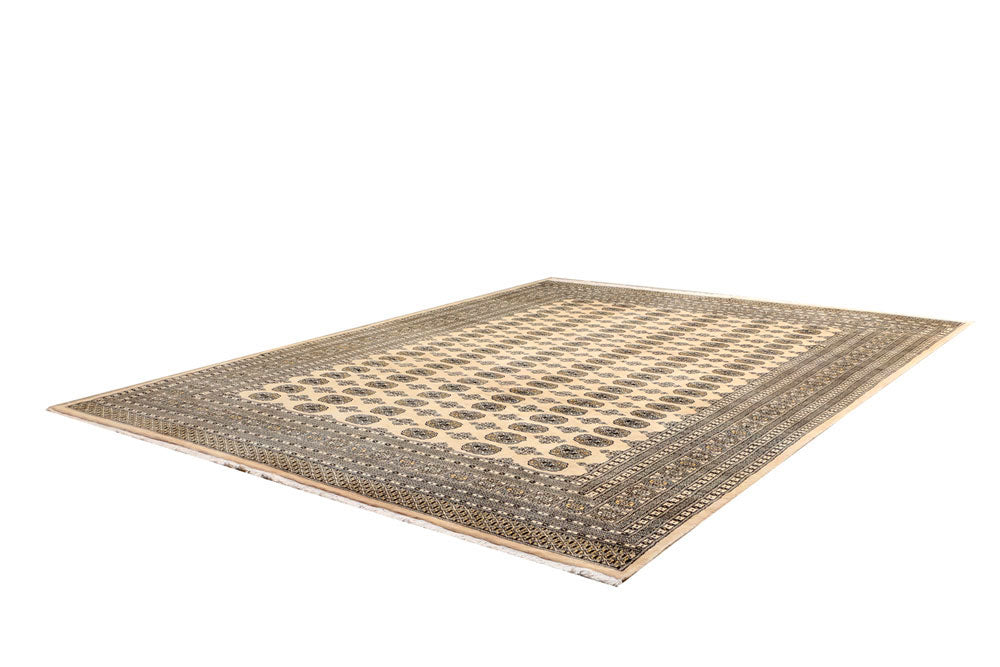 Navajo White Bokhara 8' 11 x 11' 11 - No. 29205 - ALRUG Rug Store