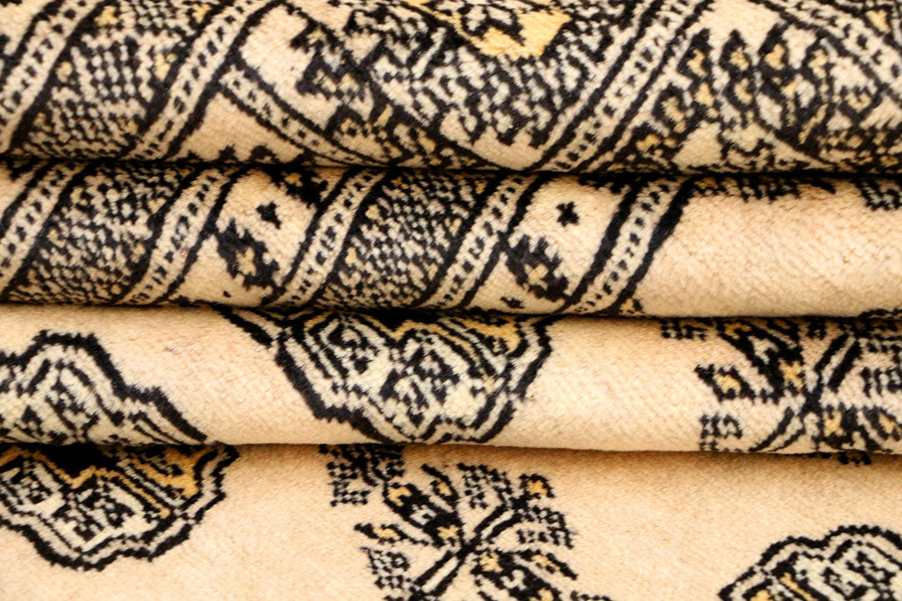 Navajo White Bokhara 8' 11 x 11' 11 - No. 29205 - ALRUG Rug Store