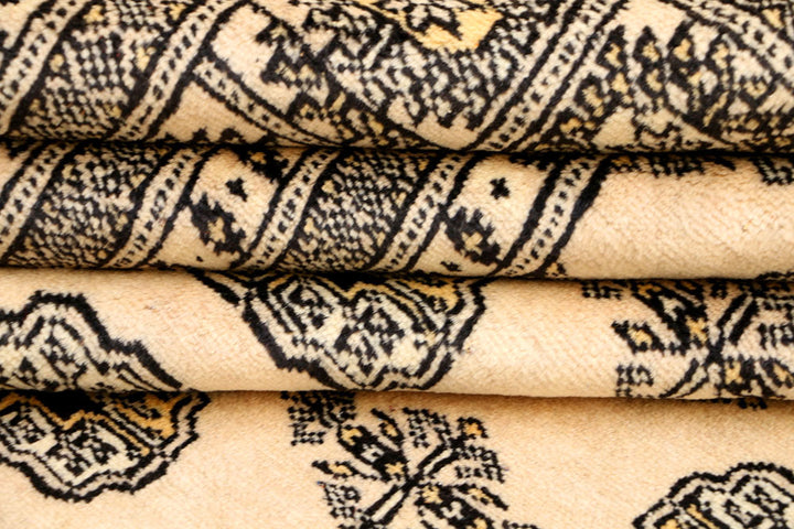 Navajo White Bokhara 8' 11 x 11' 11 - No. 29205 - ALRUG Rug Store