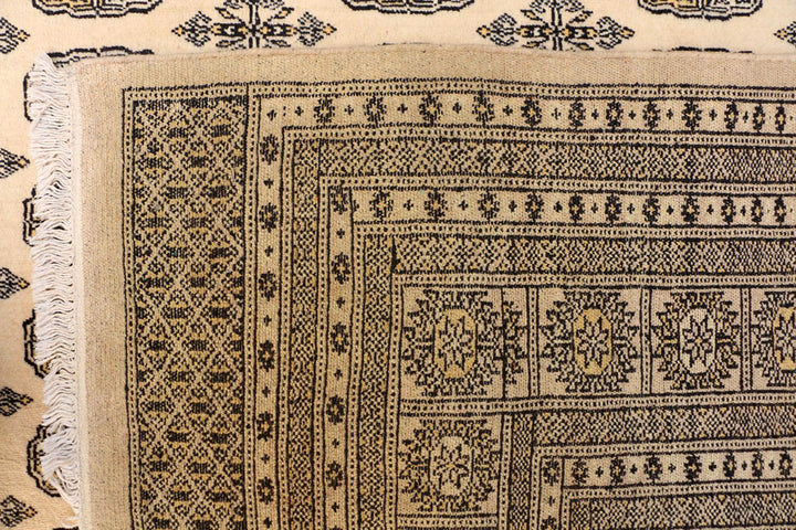 Navajo White Bokhara 8' 11 x 11' 11 - No. 29205 - ALRUG Rug Store