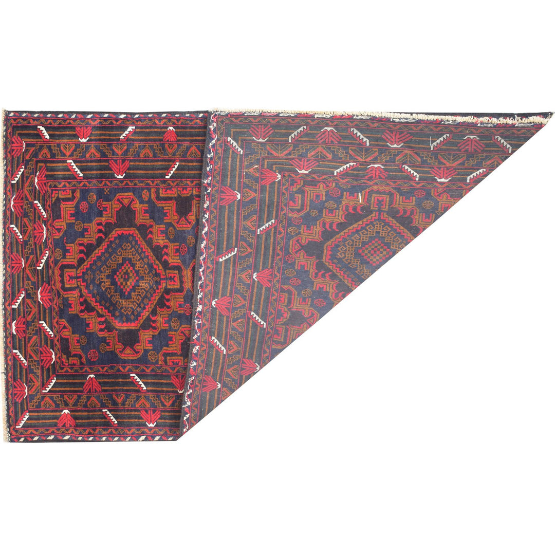 Baluchi Rug 3' 9 x 6' 2 (ft) - No. AL94078 - ALRUG Rug Store