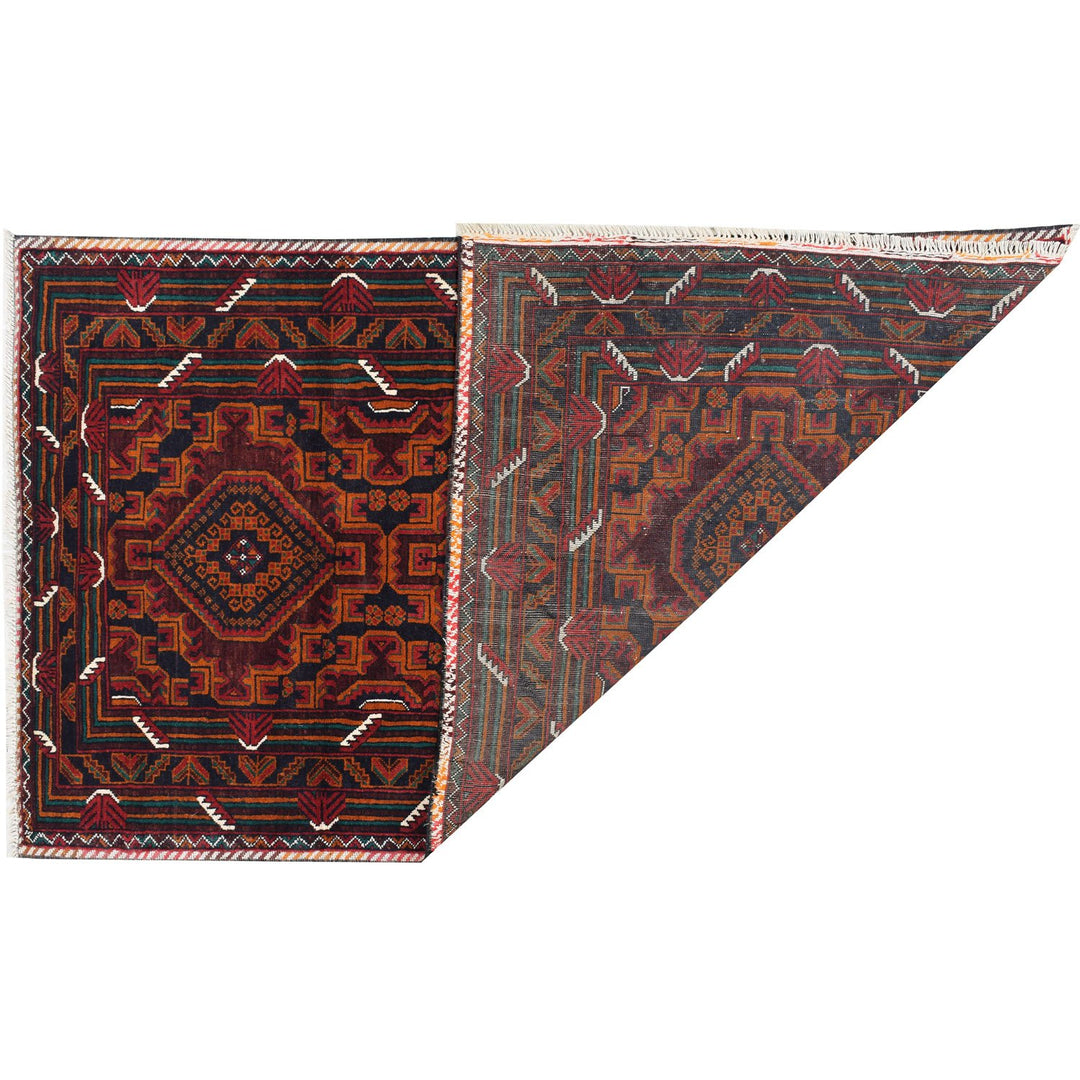 Baluchi Rug 4' x 6' 7 (ft) - No. AL60970 - ALRUG Rug Store