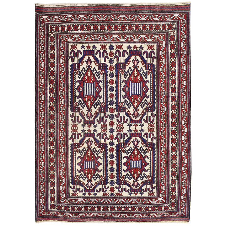 Saghari Kilim 6' 9 x 9' 4 (ft) - No. AL55903 - ALRUG Rug Store