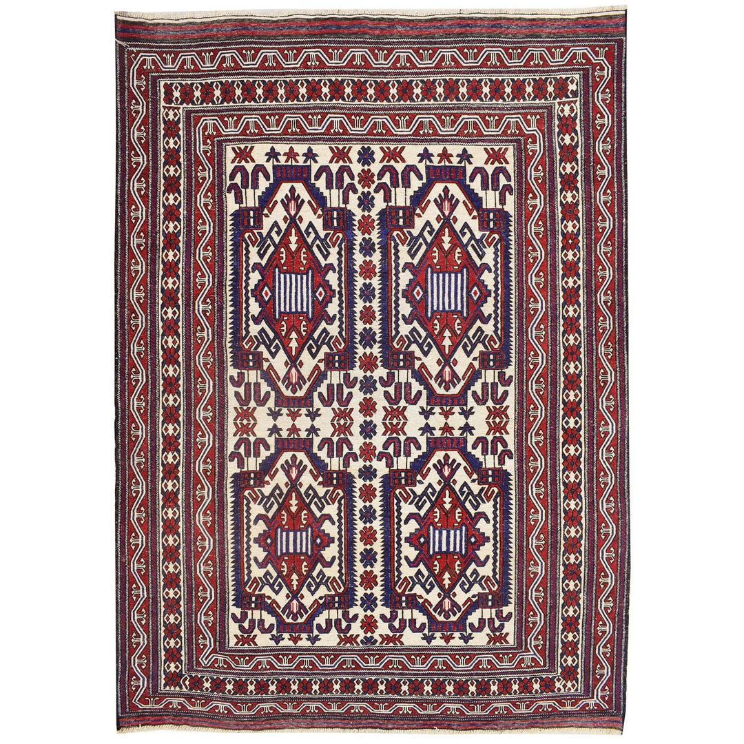 Saghari Kilim 6' 9 x 9' 4 (ft) - No. AL55903 - ALRUG Rug Store