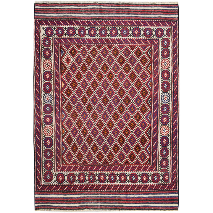 Saghari Kilim 6' 3 x 9' (ft) - No. AL41612 - ALRUG Rug Store