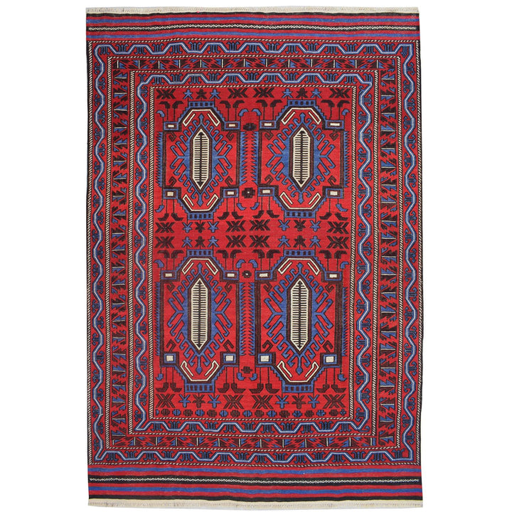 Saghari Kilim 6' 4 x 9' 2 (ft) - No. AL26304 - ALRUG Rug Store
