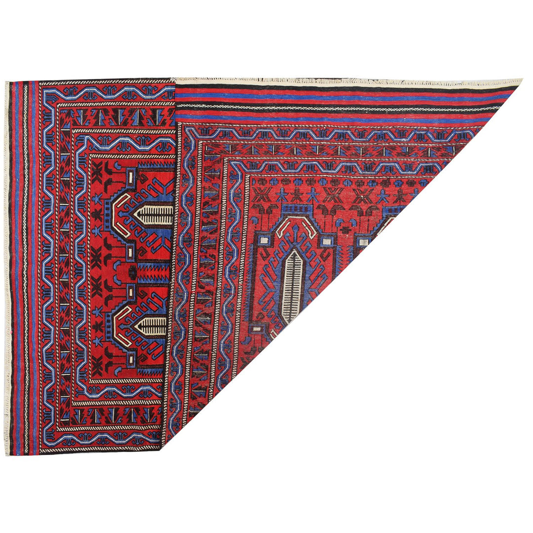 Saghari Kilim 6' 4 x 9' 2 (ft) - No. AL26304 - ALRUG Rug Store
