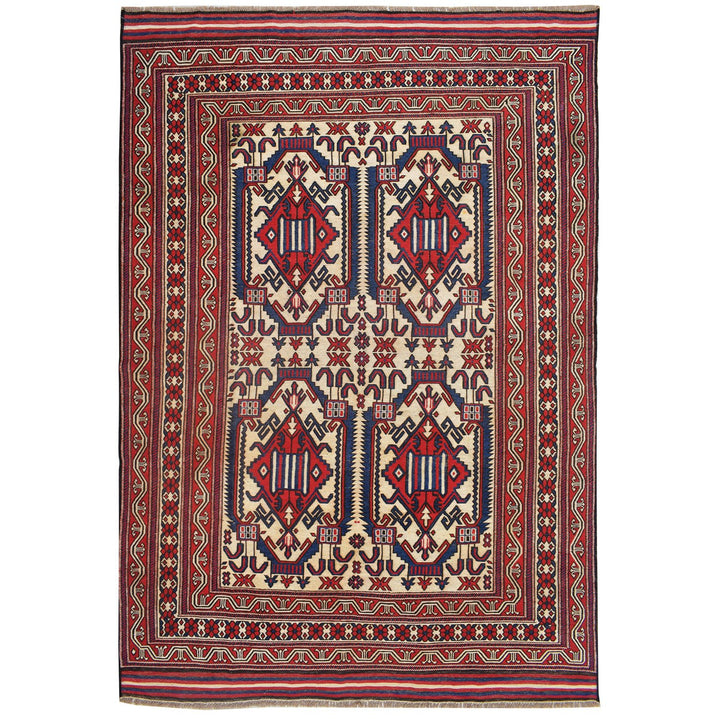 Saghari Kilim 6' 7 x 9' 7 (ft) - No. AL67402 - ALRUG Rug Store