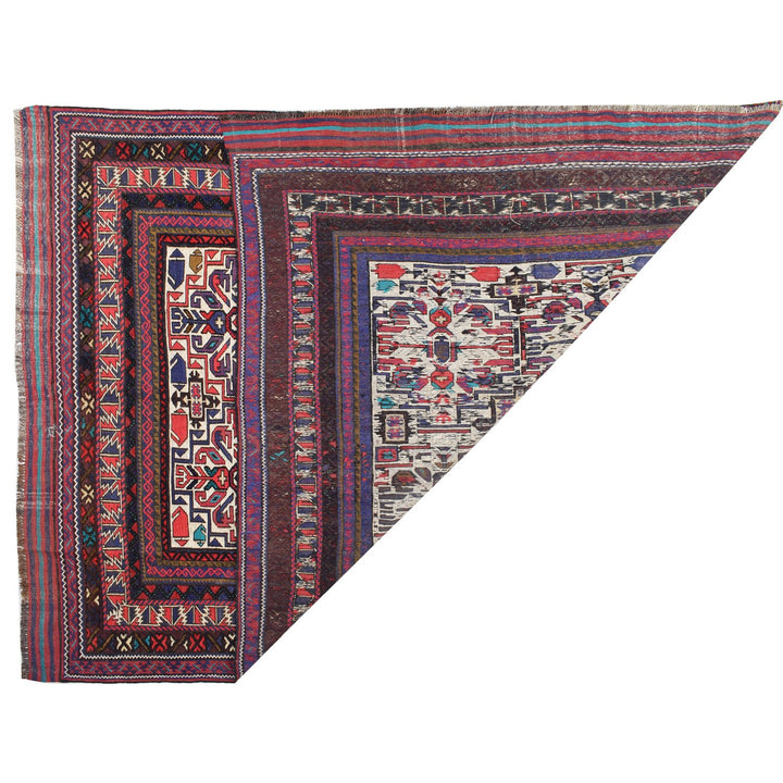 Saghari Kilim 6' 5 x 8' 8 (ft) - No. AL43049 - ALRUG Rug Store