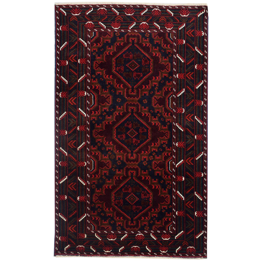 Baluchi Rug 4' x 6' 5 (ft) - No. AL90309 - ALRUG Rug Store