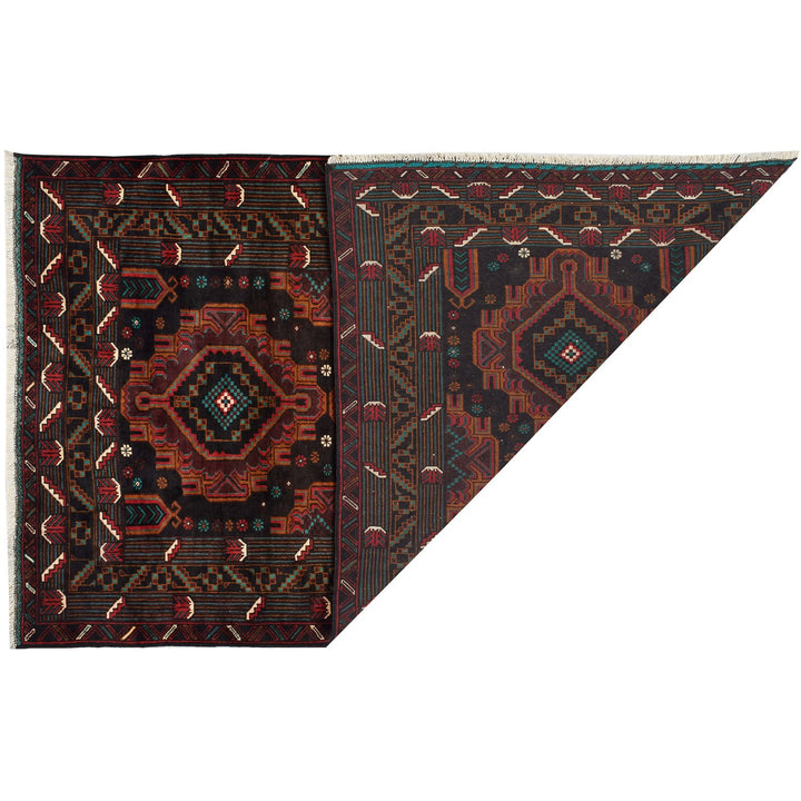 Baluchi Rug 4' 1 x 6' 6 (ft) - No. AL88914 - ALRUG Rug Store