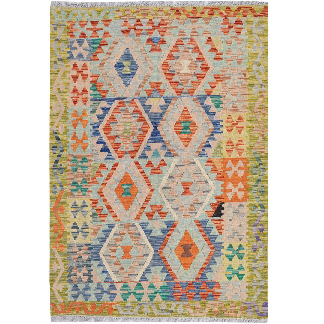 Vegetable Kilim 3' 3 x 5' (ft) - No. AL39783 - ALRUG Rug Store