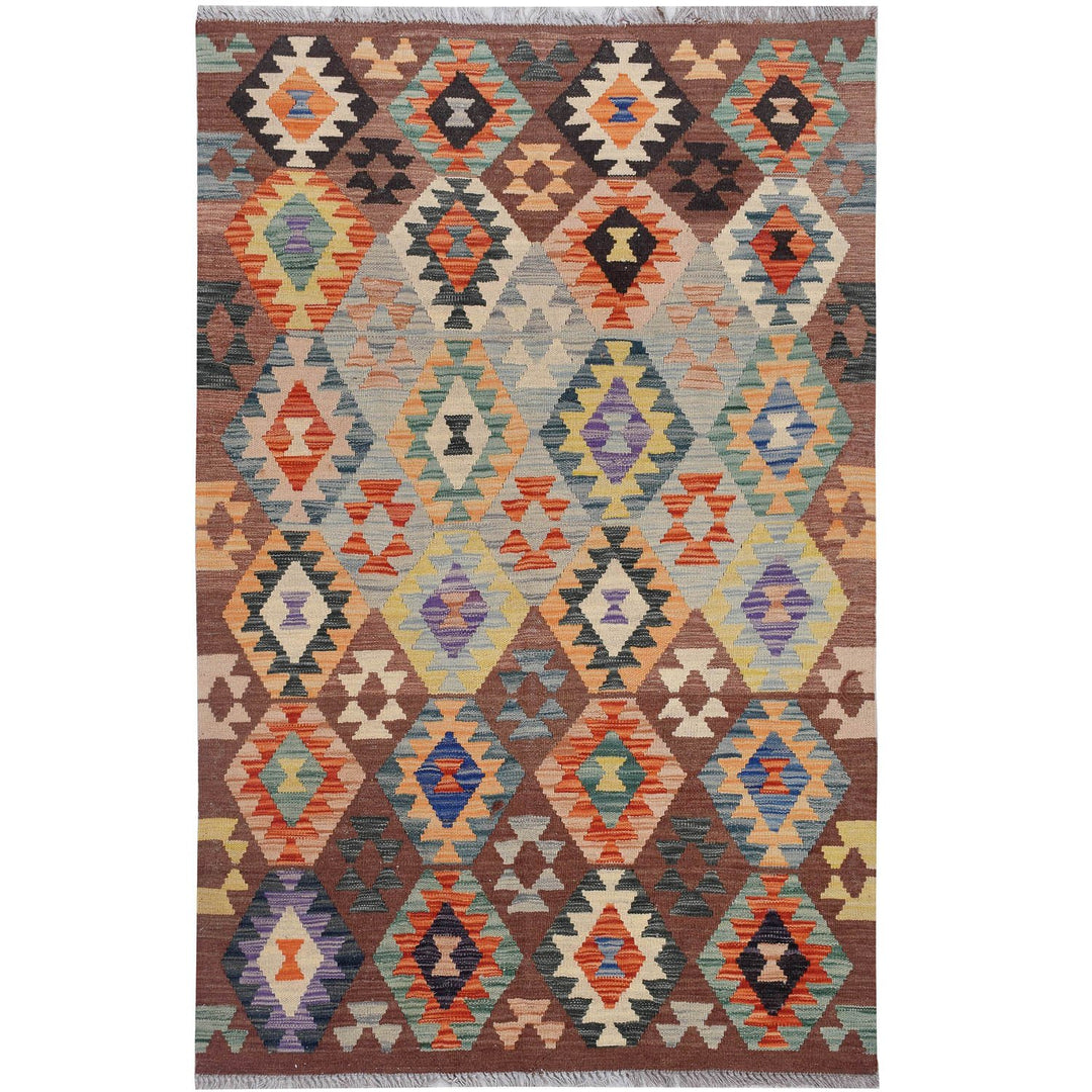 Vegetable Kilim 3' 3 x 5' 2 (ft) - No. AL37262 - ALRUG Rug Store