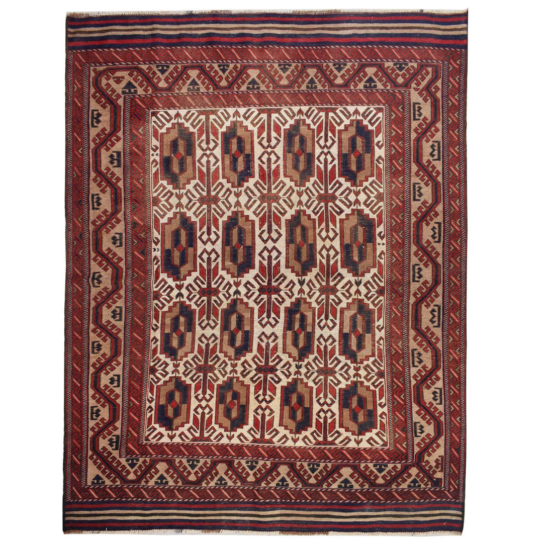 Saghari Kilim 6' 5 x 8' 4 (ft) - No. AL37510 - ALRUG Rug Store
