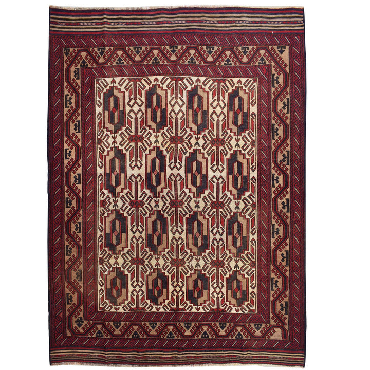 Saghari Kilim 6' 4 x 8' 9 (ft) - No. AL98508 - ALRUG Rug Store