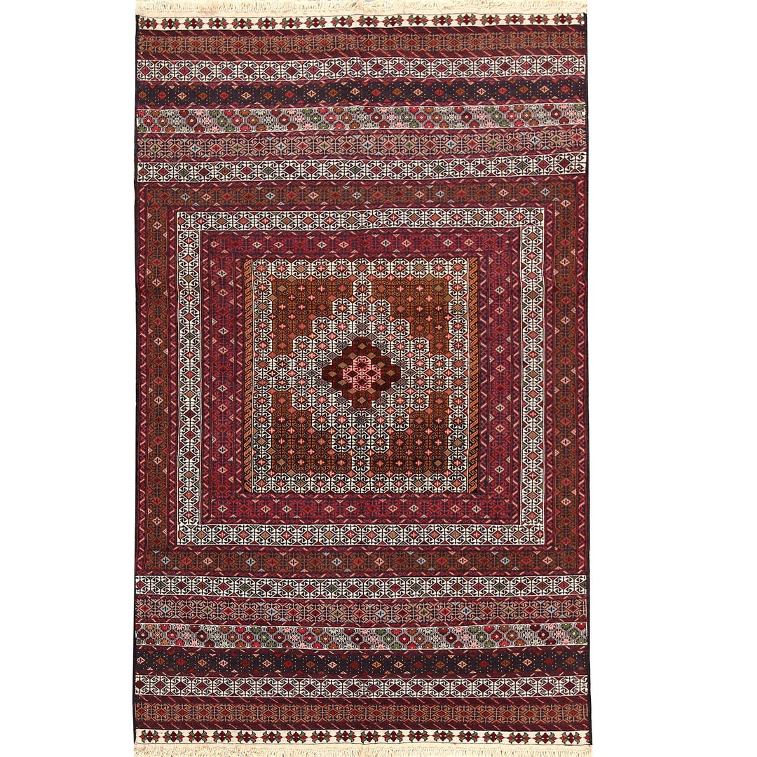 Maliki Kilim 4' 1 x 6' 5 (ft) - No. AL22600 - ALRUG Rug Store