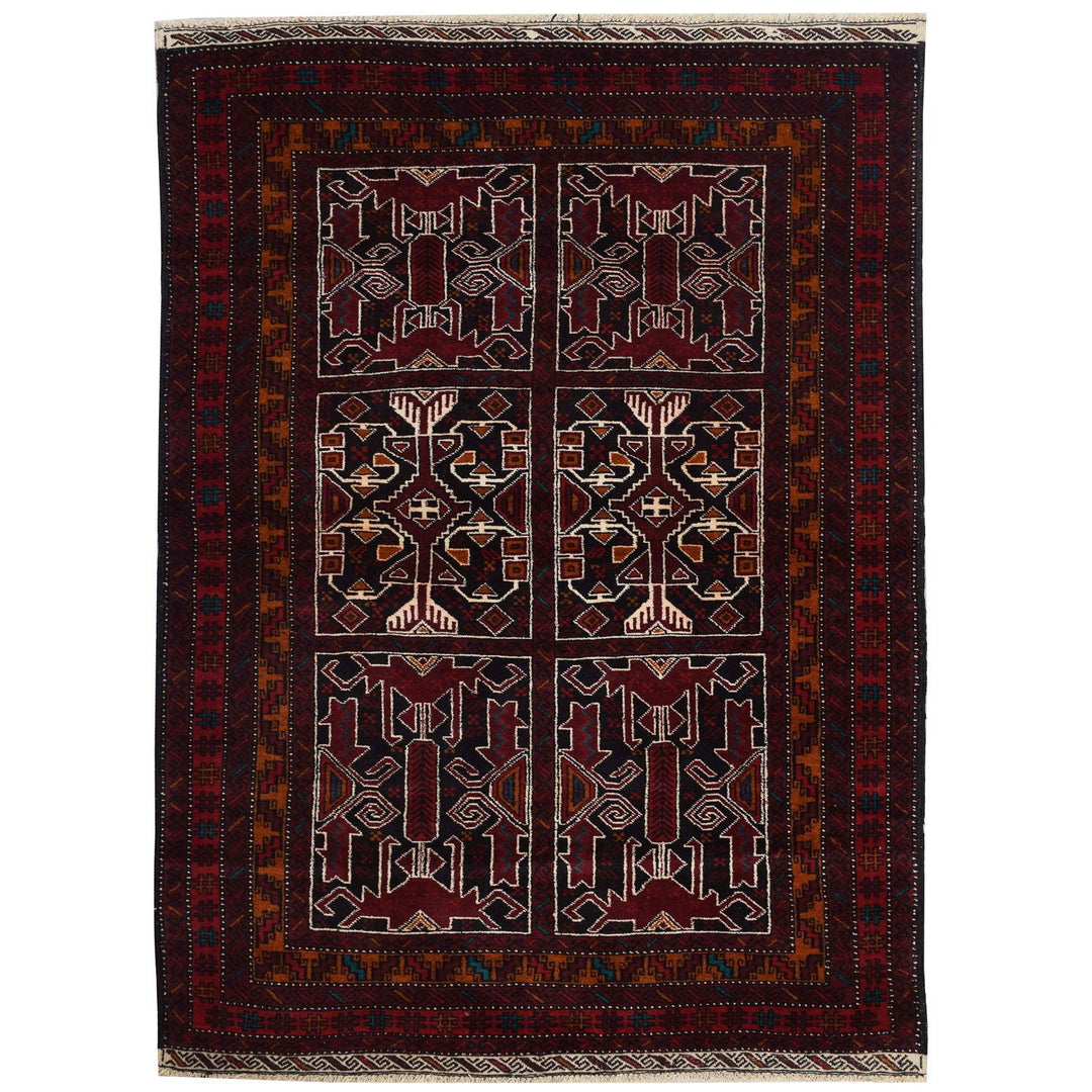 Baluchi Rug 3' 9 x 6' 2 (ft) - No. AL86811 - ALRUG Rug Store