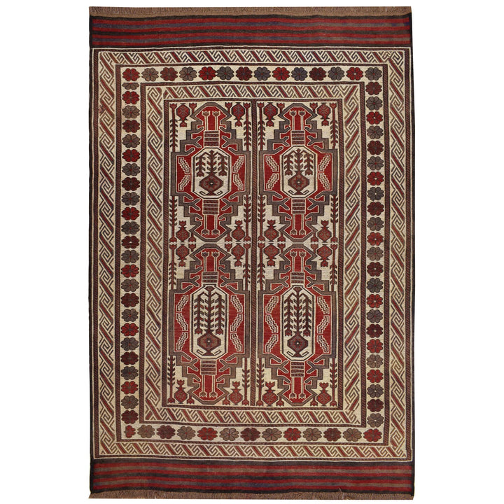 Saghari Kilim 6' 4" x 9' 2" - No. AL73962