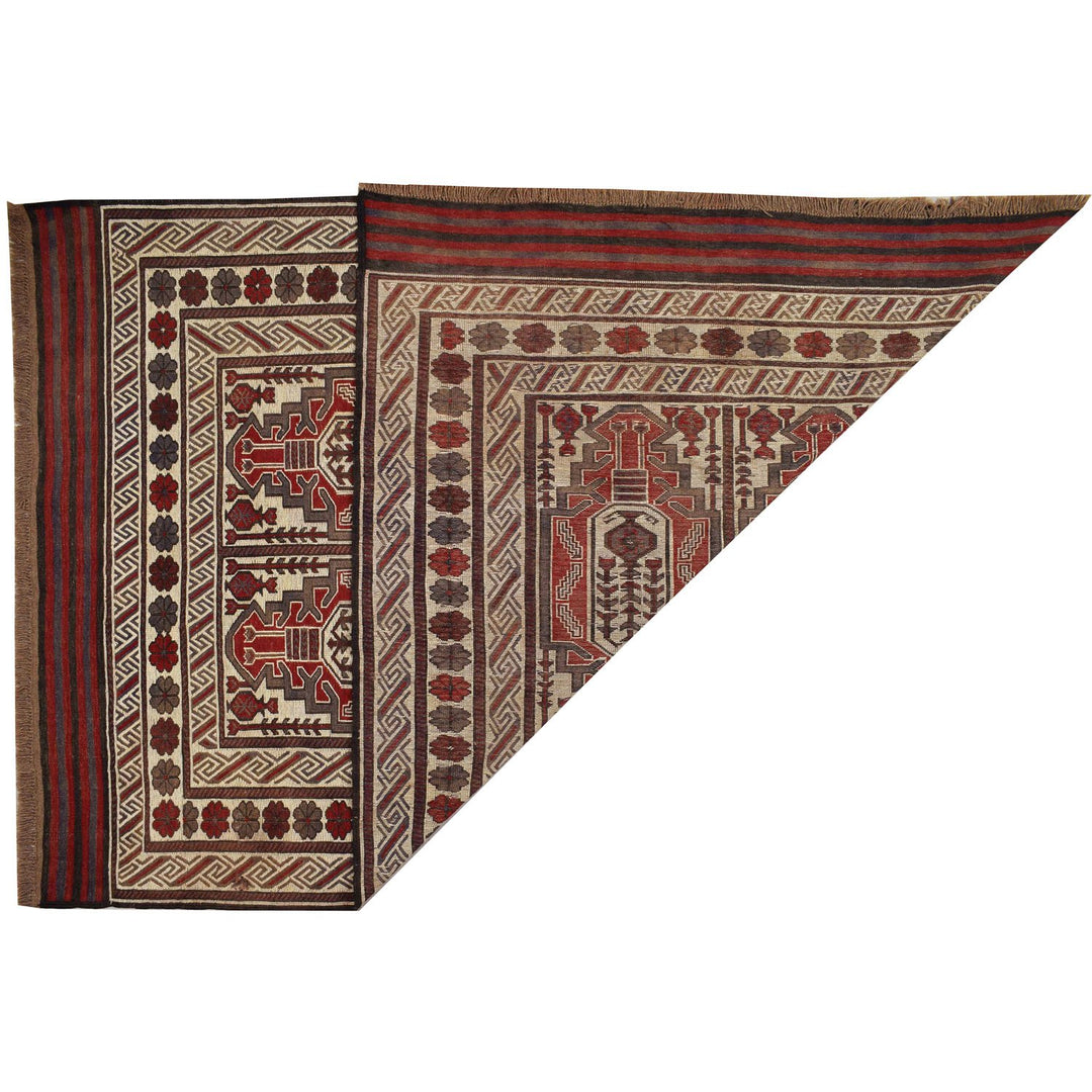 Saghari Kilim 6' 4 x 9' 2 (ft) - No. AL78247 - ALRUG Rug Store