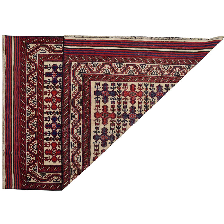Saghari Kilim 6' 6 x 9' (ft) - No. AL31005 - ALRUG Rug Store