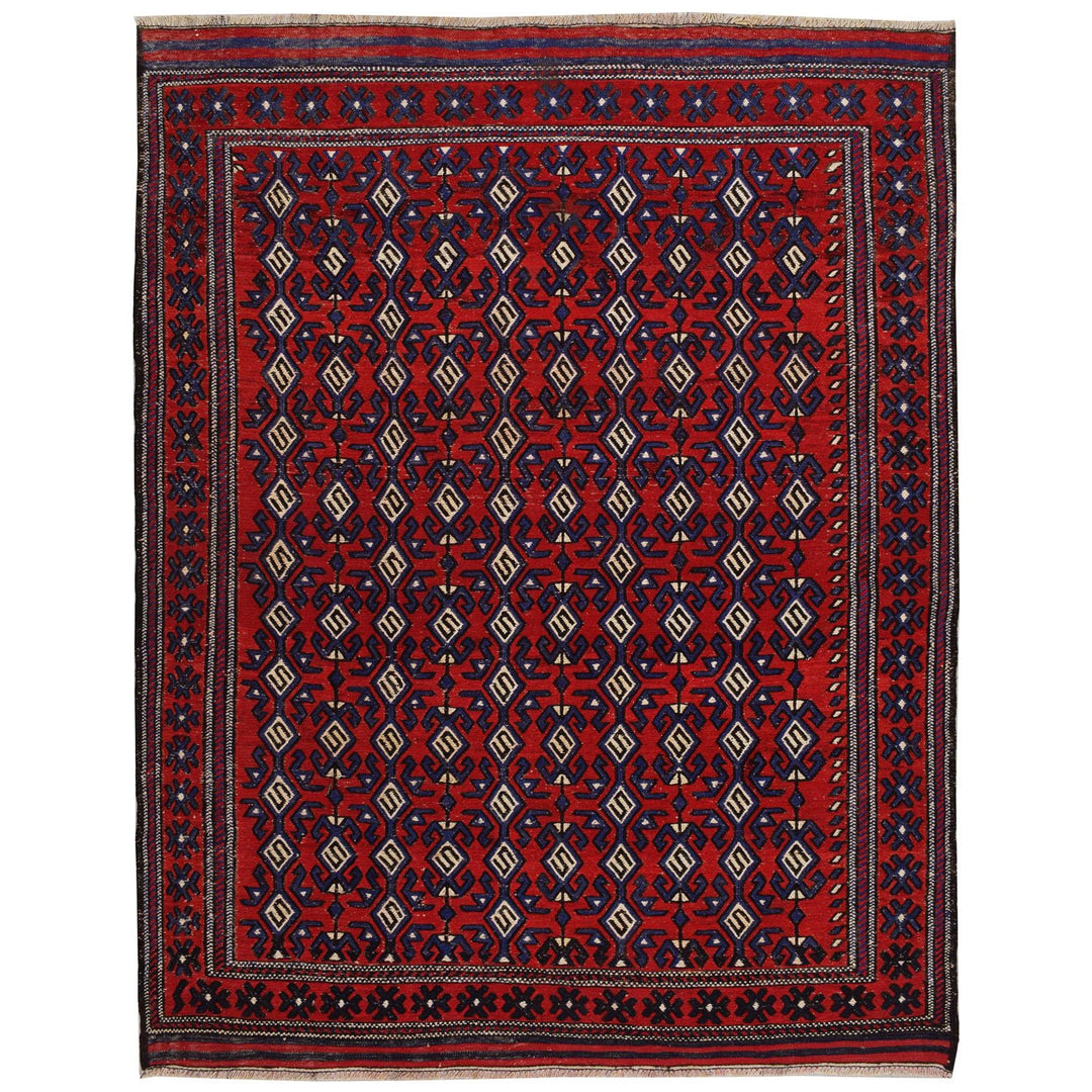 Saghari Kilim 5' x 6' 3 (ft) - No. AL90975 - ALRUG Rug Store