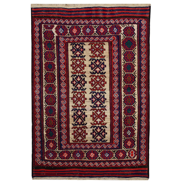 Saghari Kilim 4' 3" x 6' 2" - No. AL72259