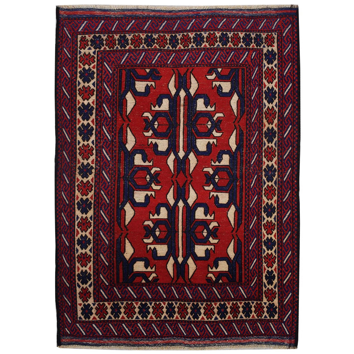 Saghari Kilim 4' 1 x 5' 7 (ft) - No. AL36476 - ALRUG Rug Store