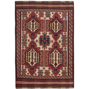 Saghari Kilim 4' 5 x 6' 3 (ft) - No. AL97847 - ALRUG Rug Store