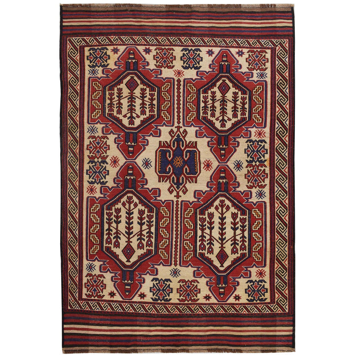 Saghari Kilim 4' 5" x 6' 3" - No. AL78398