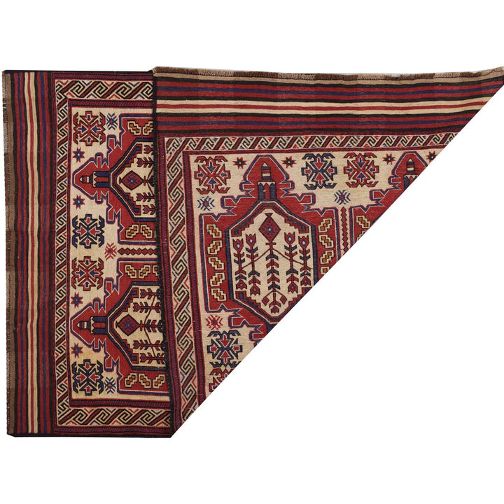 Saghari Kilim 4' 5 x 6' 3 (ft) - No. AL97847 - ALRUG Rug Store