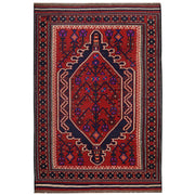 Saghari Kilim 4' 4 x 6' 6 (ft) - No. AL19757 - ALRUG Rug Store