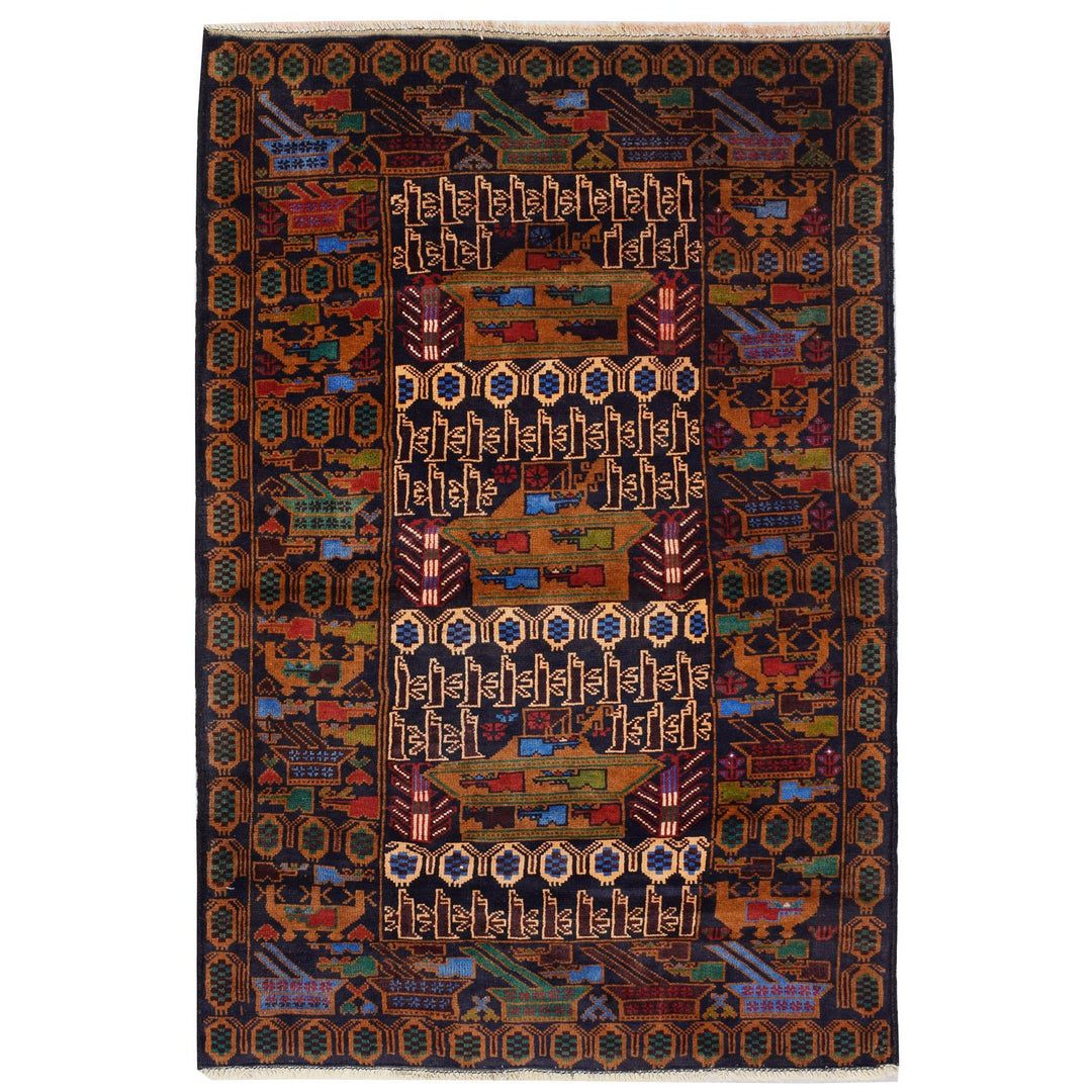 Zikini Rug 3' 5 x 5' 8 (ft) - No. AL29181 - ALRUG Rug Store