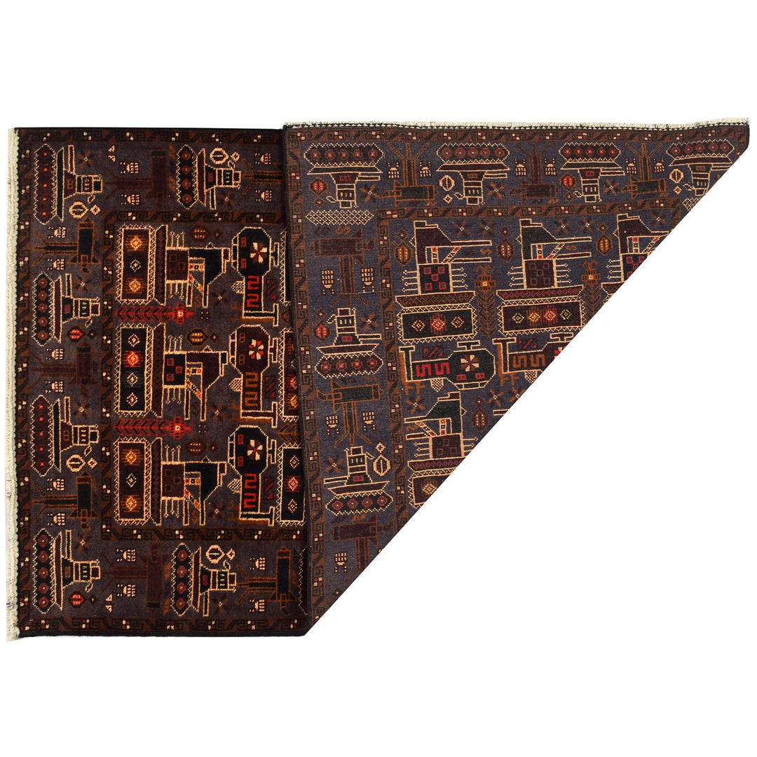 Zikini Rug 3' 9 x 6' 2 (ft) - No. AL57218 - ALRUG Rug Store