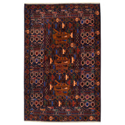 Zikini Rug 3' 9 x 6' 4 (ft) - No. AL14648 - ALRUG Rug Store