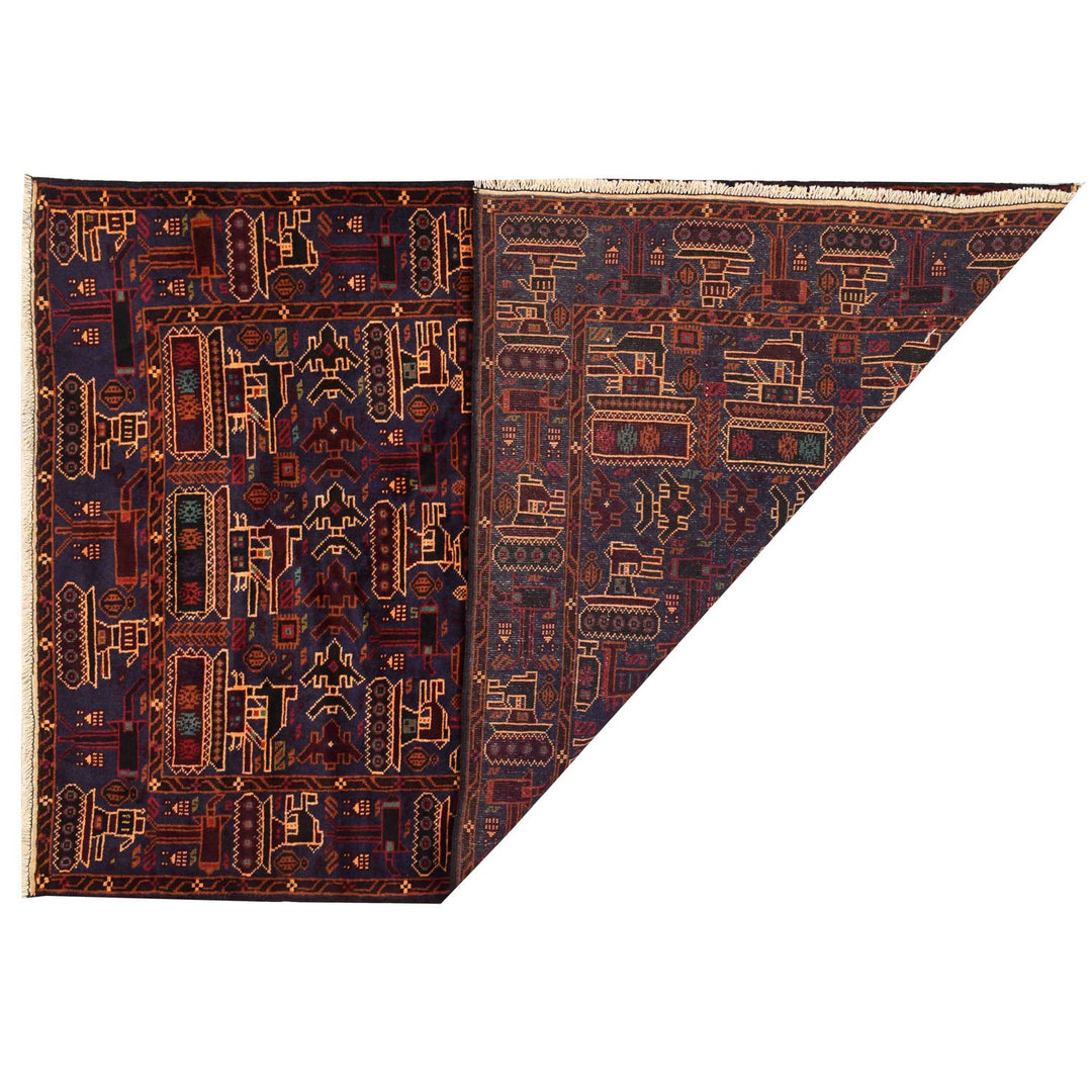 Zikini Rug 3' 7 x 6' 4 (ft) - No. AL64169 - ALRUG Rug Store