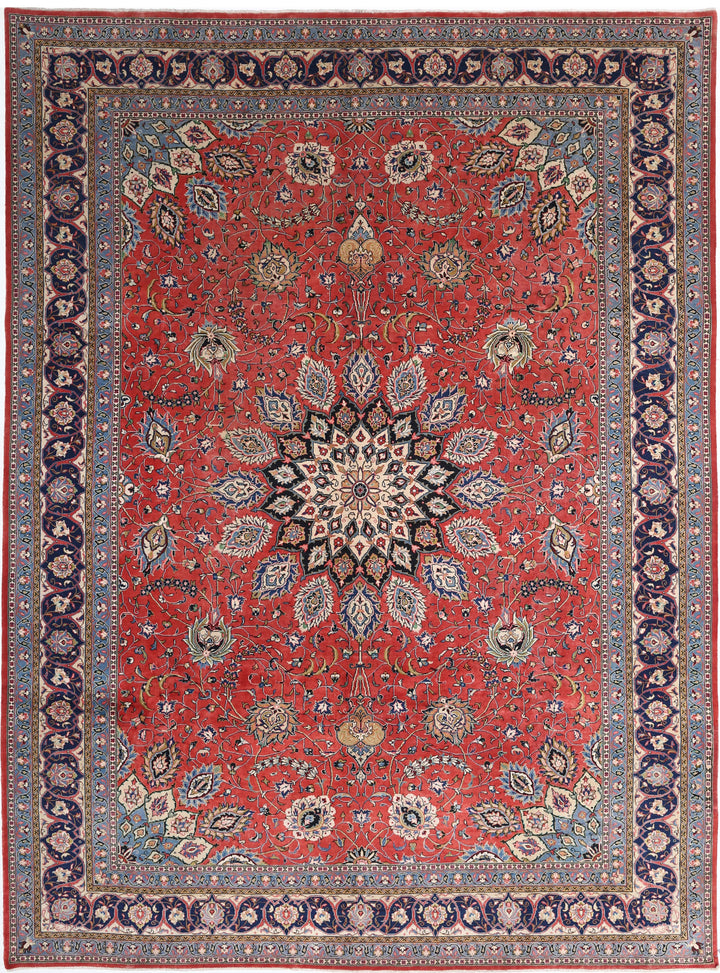 Sarouk 8’ 11” x 12’ 4″ - No. AV62524 - ALRUG Rug Store