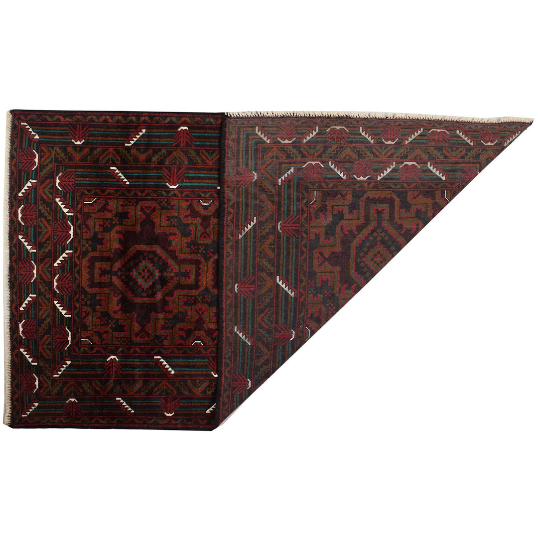 Baluchi Rug 3' 8 x 6' 4 (ft) - No. AL98308 - ALRUG Rug Store
