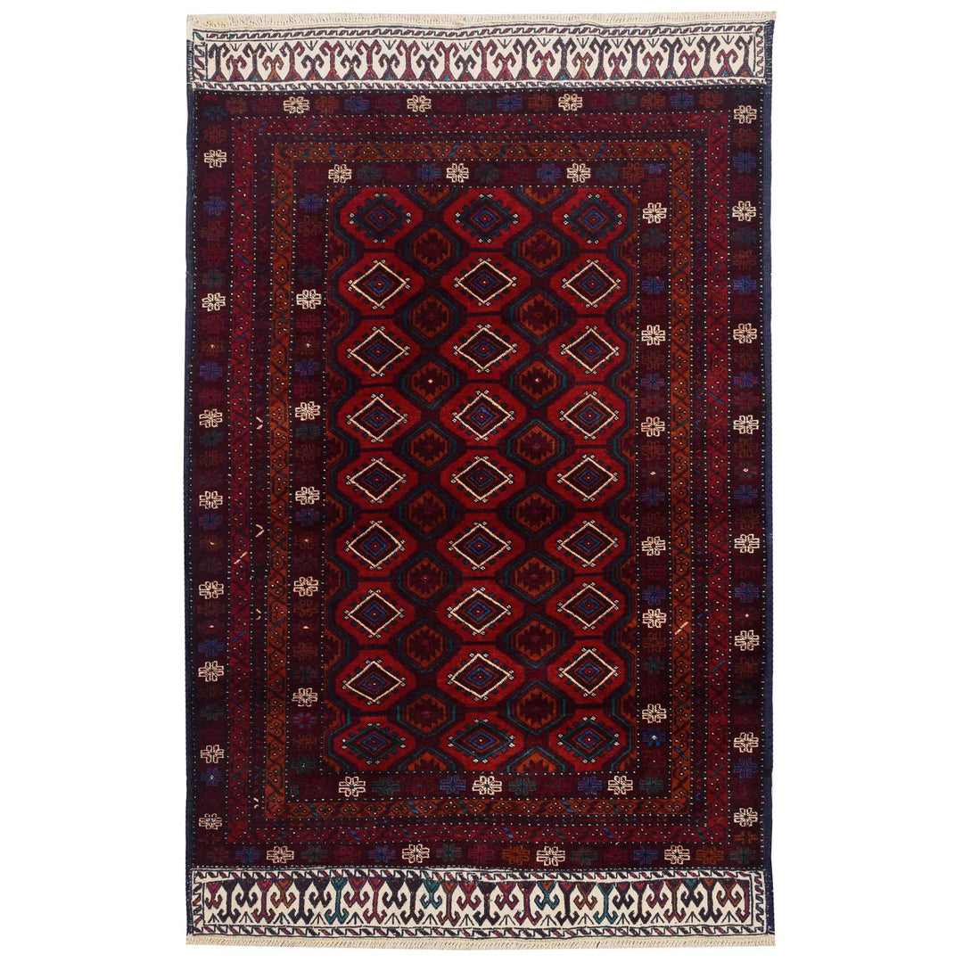 Baluchi Rug 3' 9 x 6' 4 (ft) - No. AL78305 - ALRUG Rug Store