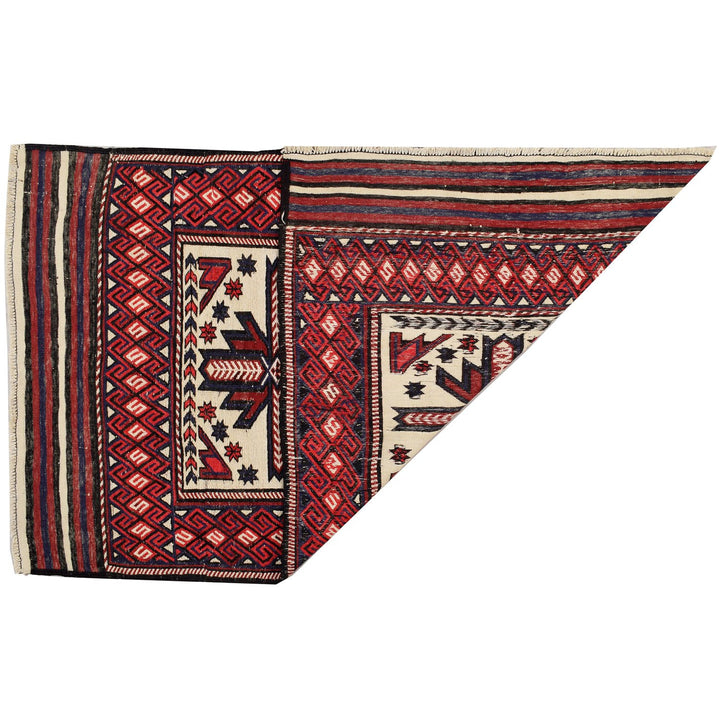 Saghari Kilim 3' 8 x 6' 1 (ft) - No. AL88234 - ALRUG Rug Store